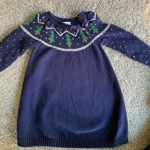 Hanna Andersson winter sweater dress